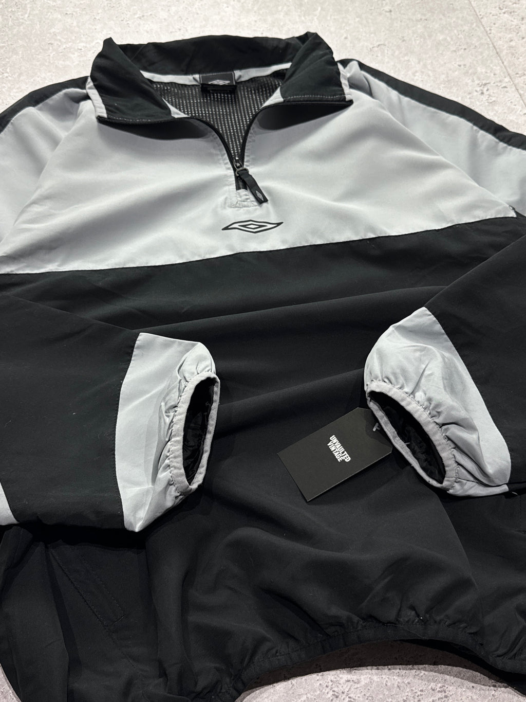 Vintage 2000s Umbro Quarter Zip Windbreaker Jacket (XL)