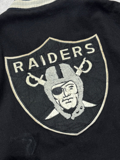 Vintage 90s Los Angeles Raiders NFL Varsity Jacket (XL)