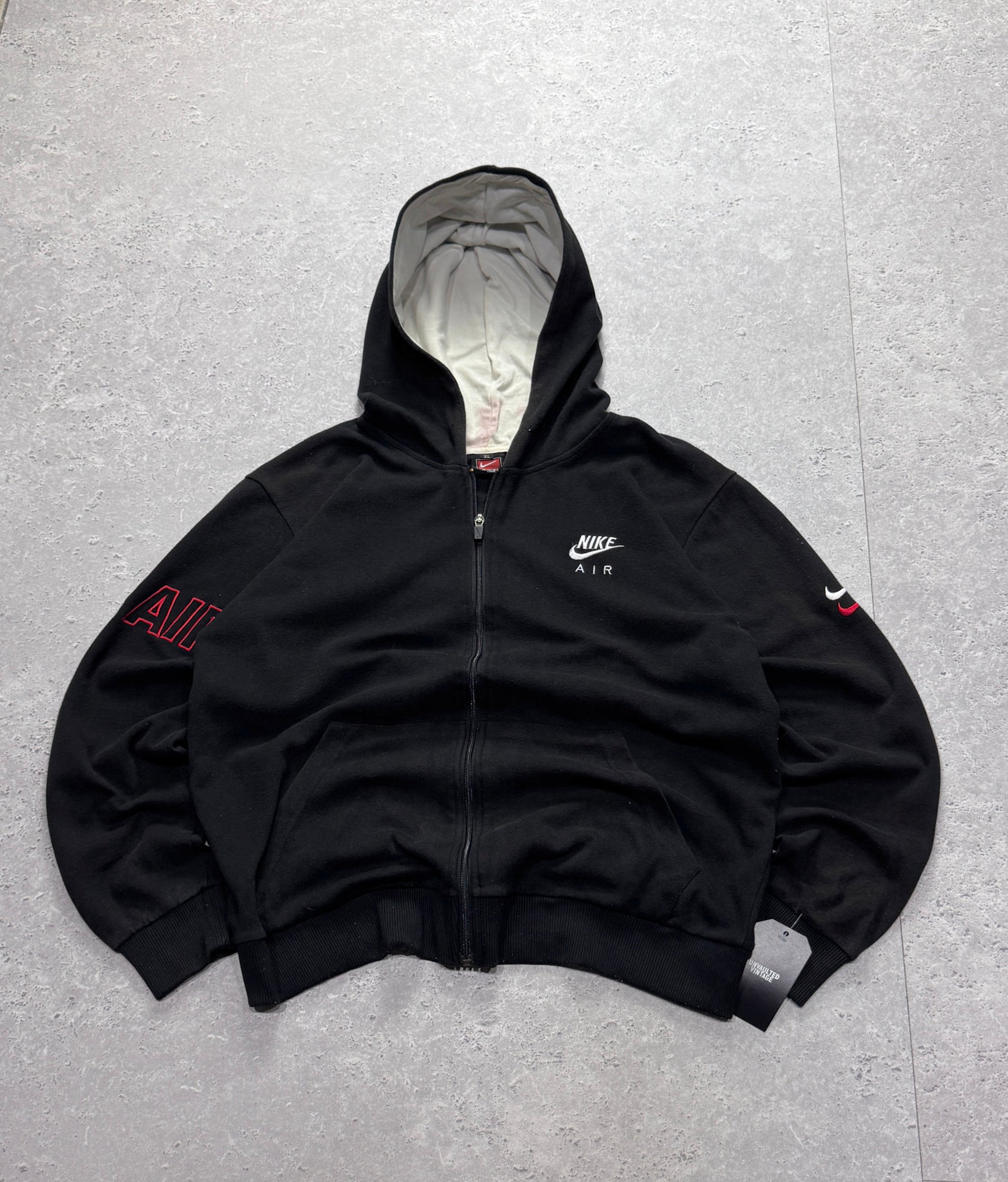 Vintage 2000s Nike Air Zip Up Hoodie (L)