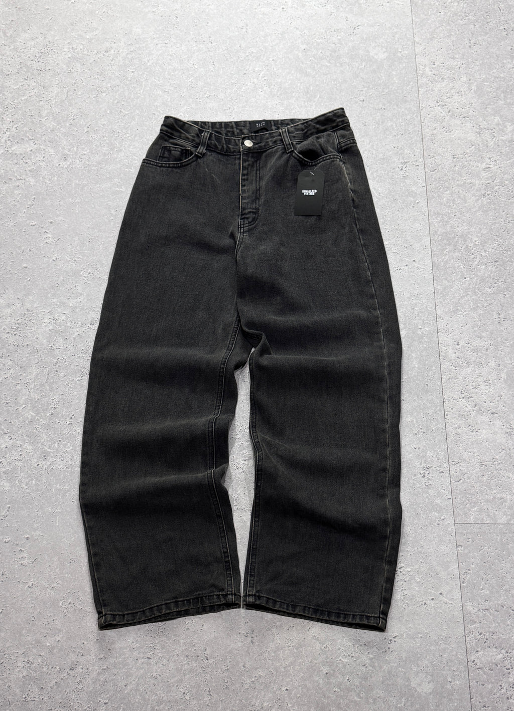 Vintage 2000s Denim Wide Leg Jeans (28")
