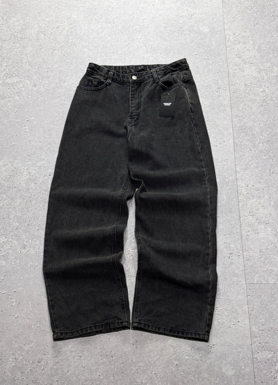 Vintage 2000s Denim Wide Leg Jeans (28")