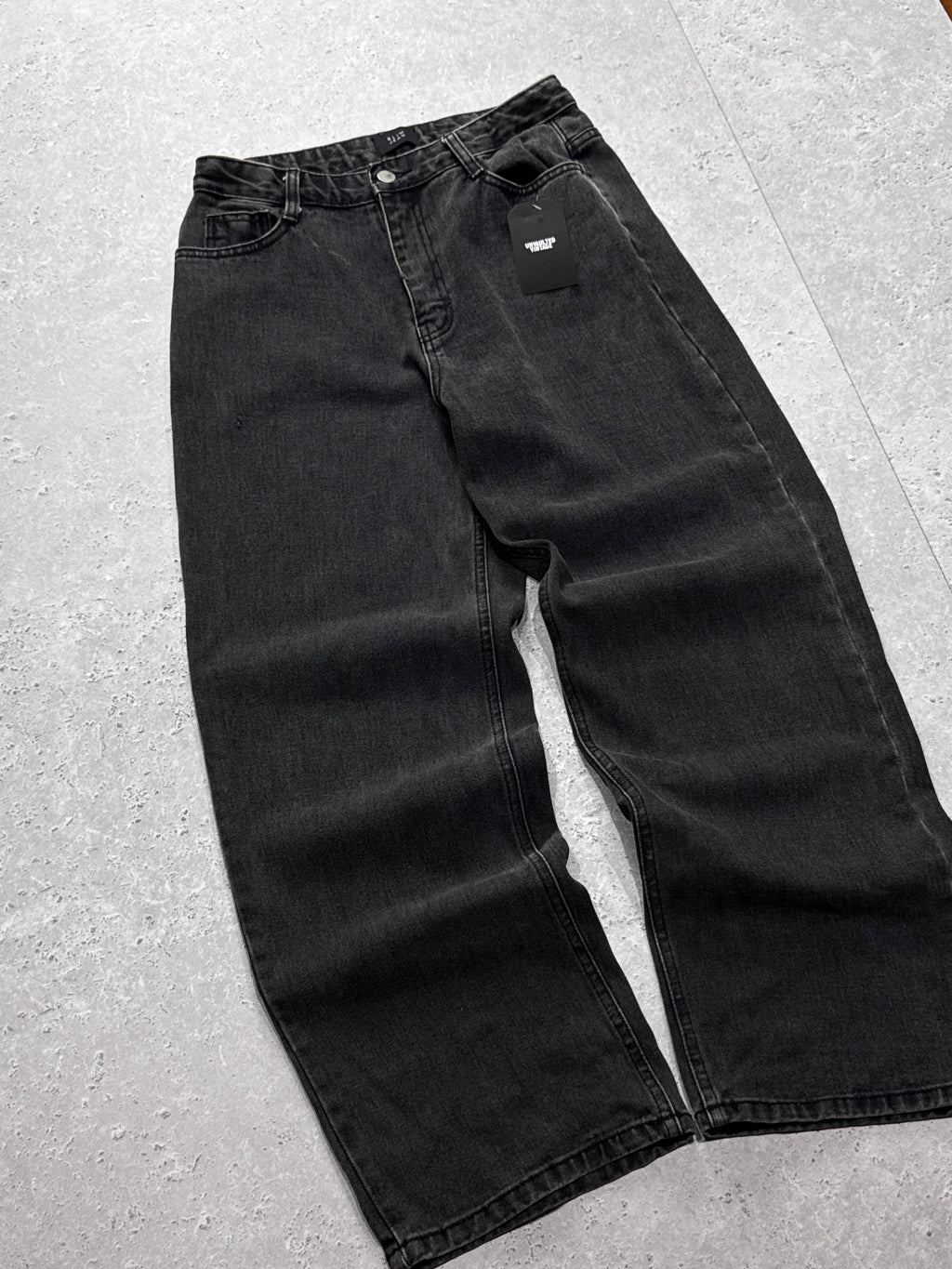 Vintage 2000s Denim Wide Leg Jeans (28")
