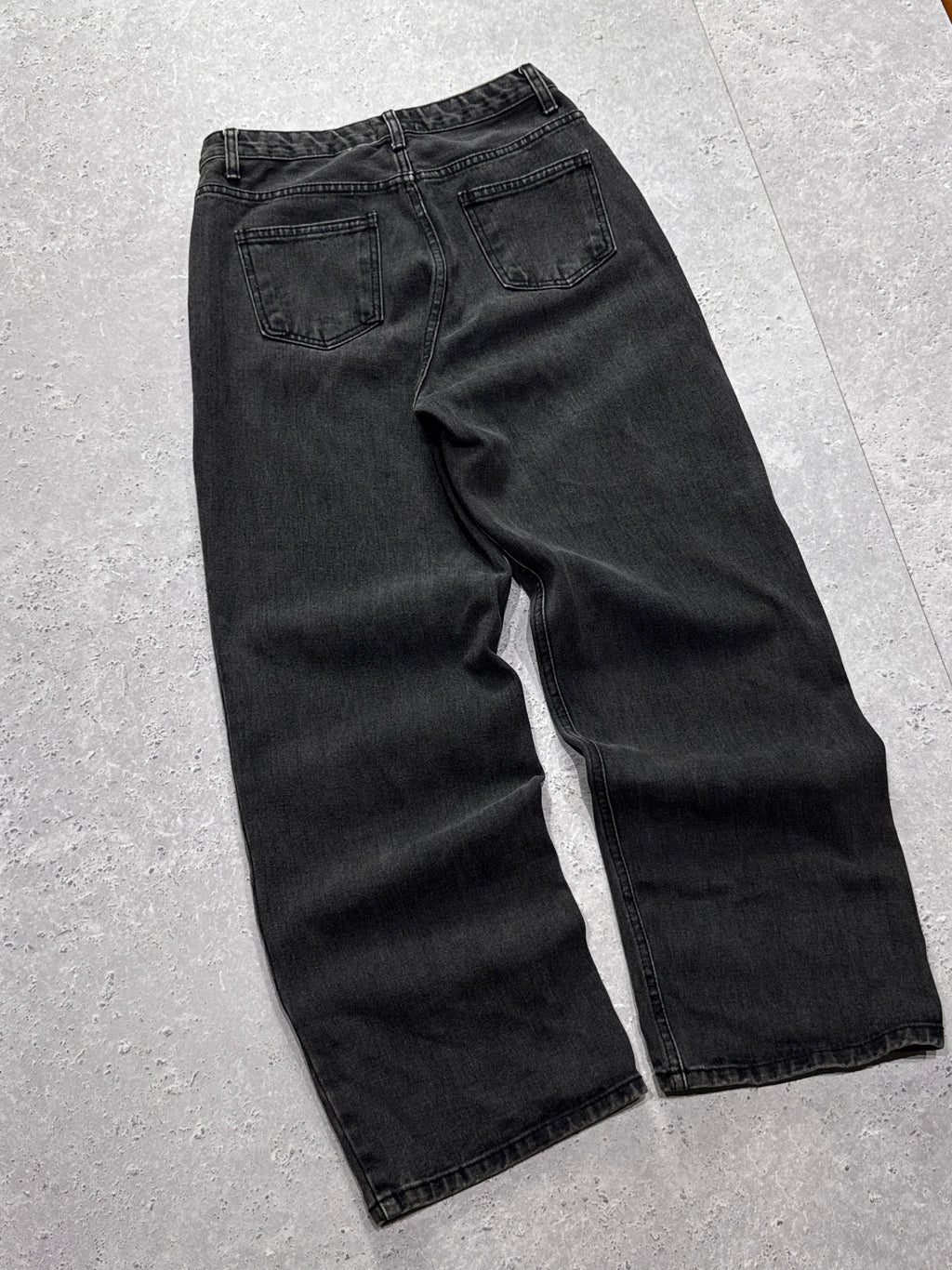 Vintage 2000s Denim Wide Leg Jeans (28")