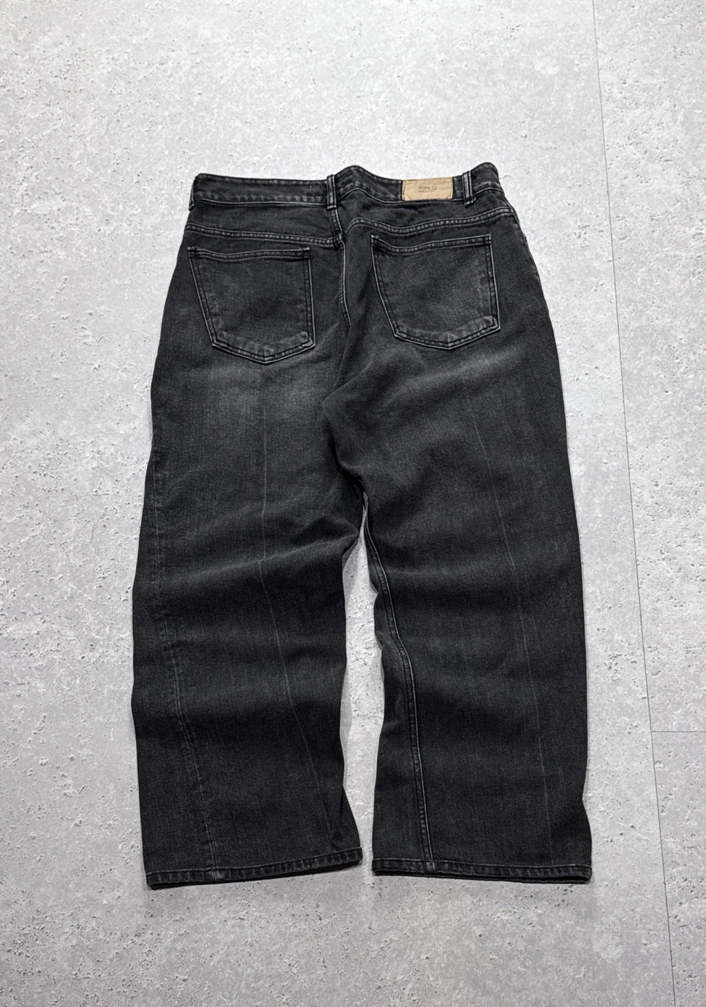 Vintage Y2K Denim Wide Leg Jeans (34")