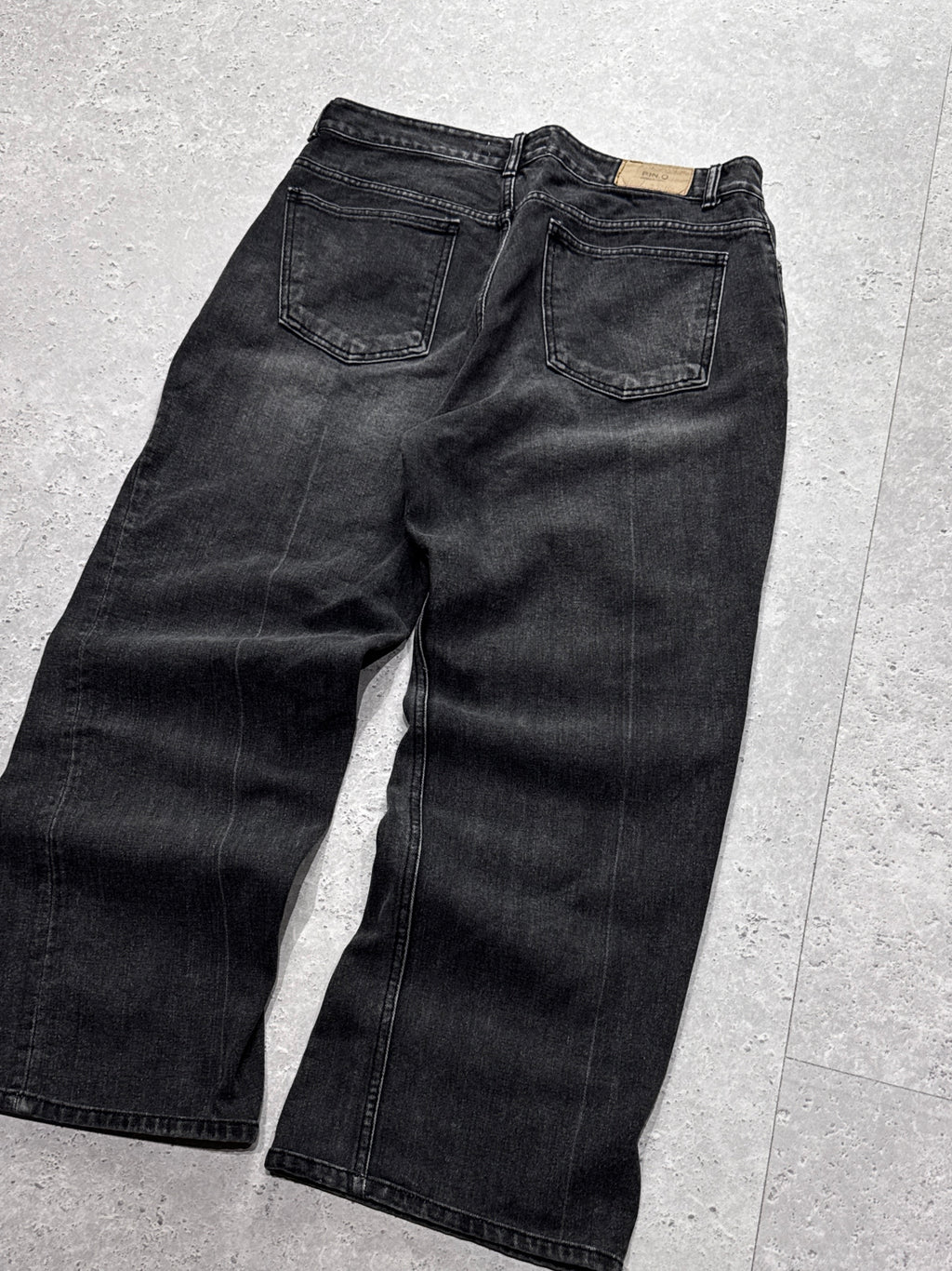 Vintage Y2K Denim Wide Leg Jeans (34")