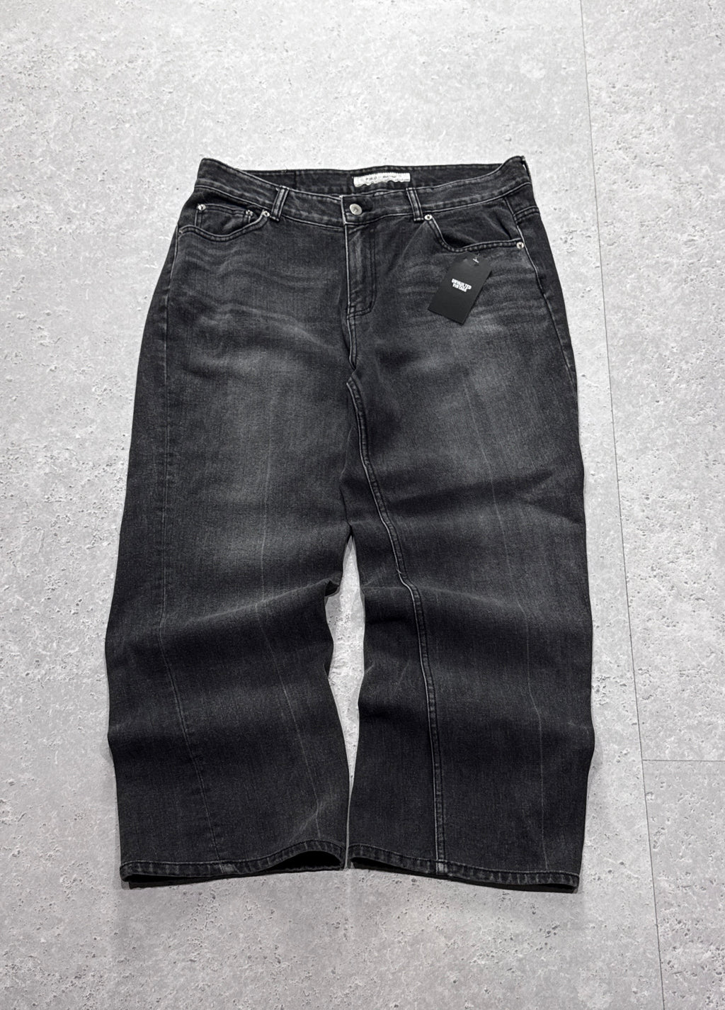 Vintage Y2K Denim Wide Leg Jeans (34")