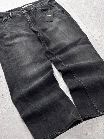 Vintage Y2K Denim Wide Leg Jeans (34")