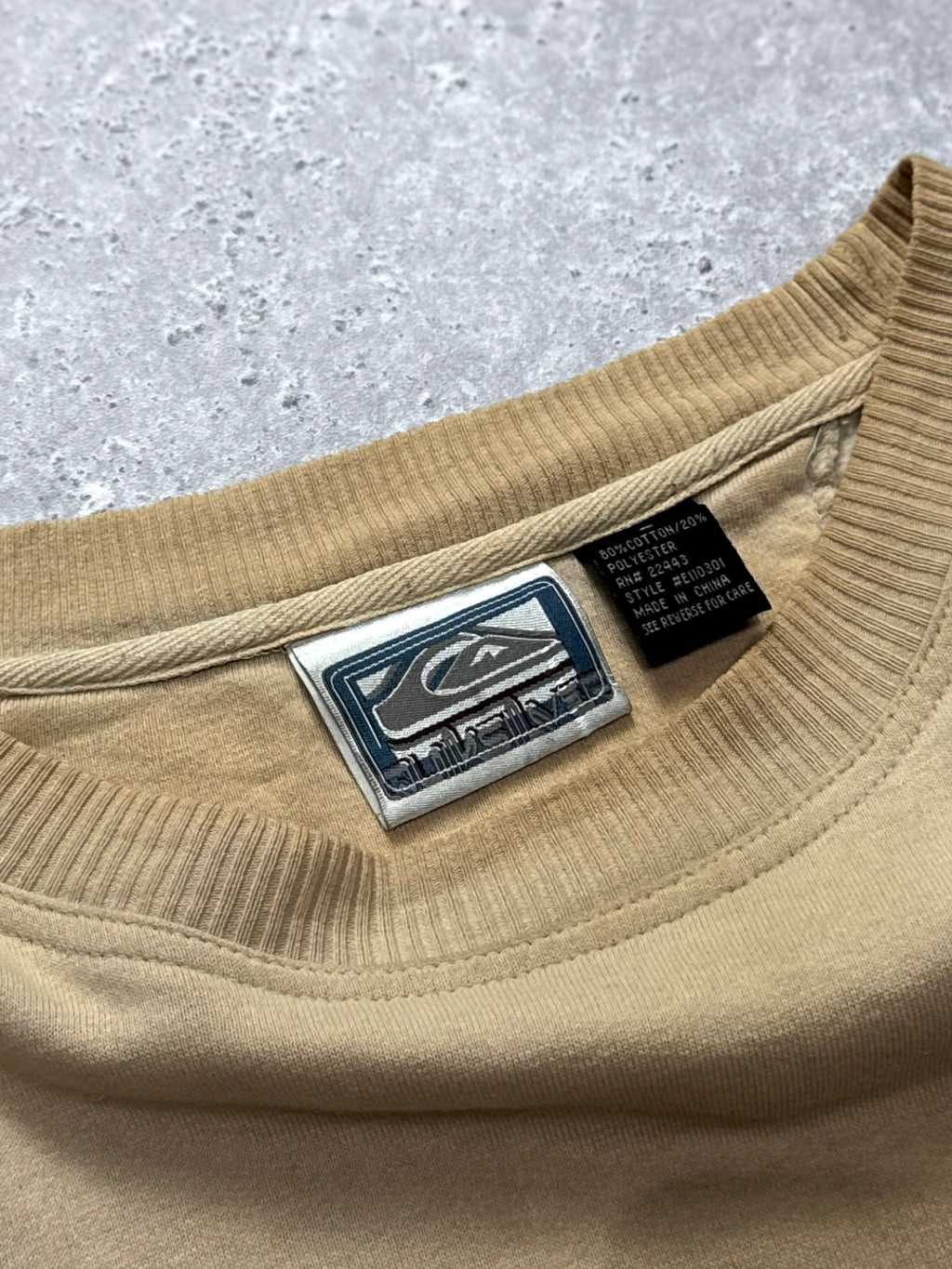 Vintage 90s Quiksilver Embroidered Surf Sweater (XXL)