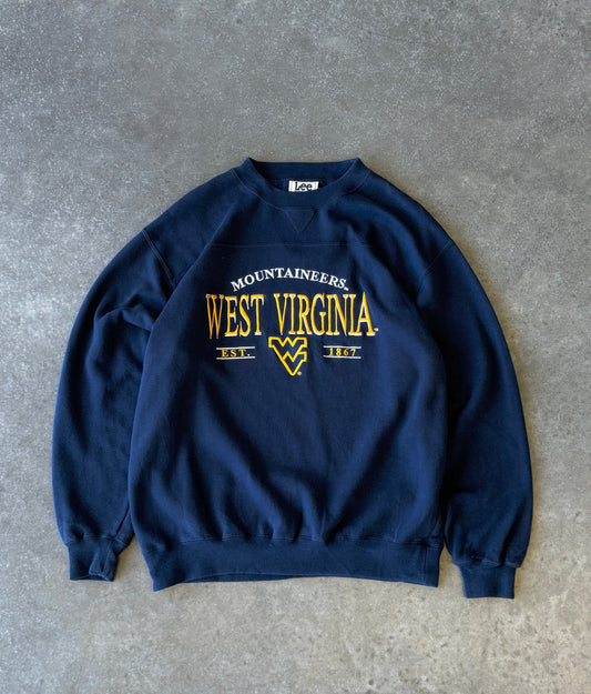 Vintage West Virginia Mountaineers Embroidered Sweater (XL)