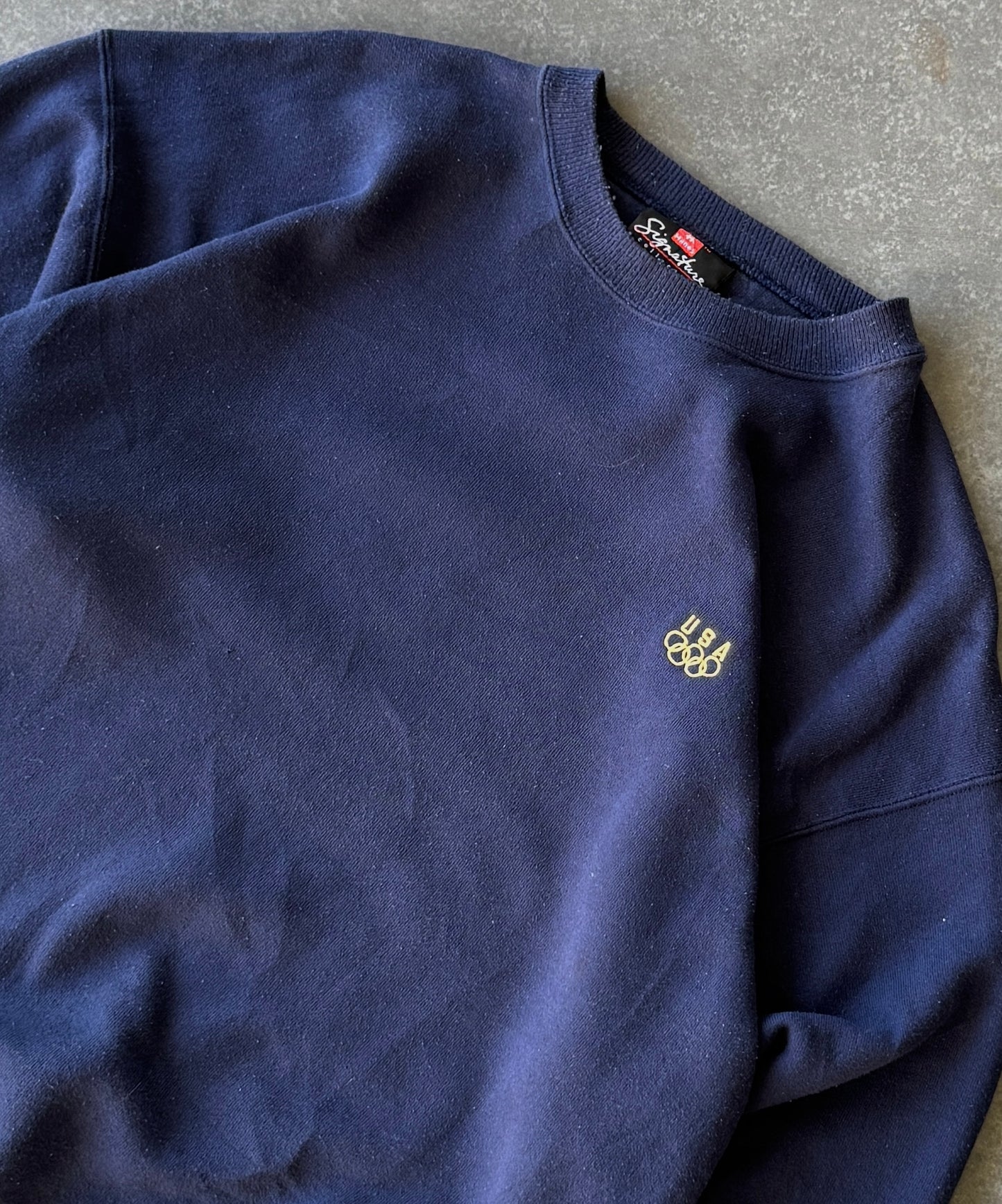Vintage USA Olympics Essential Embroidered Sweater (L)