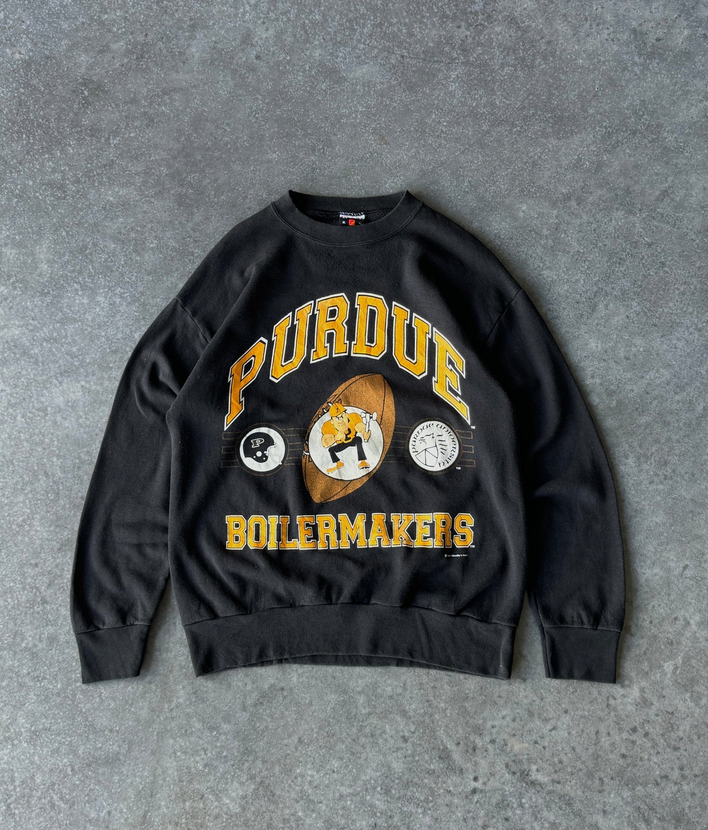 Vintage 91' Purdue Boilermakers Sweater (L)