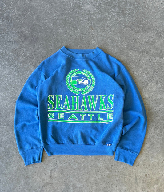 Vintage 90s Seattle Seahawks Sweater (S)