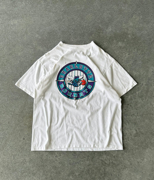 Vintage 90s Charlotte Hornets Tee (XL)