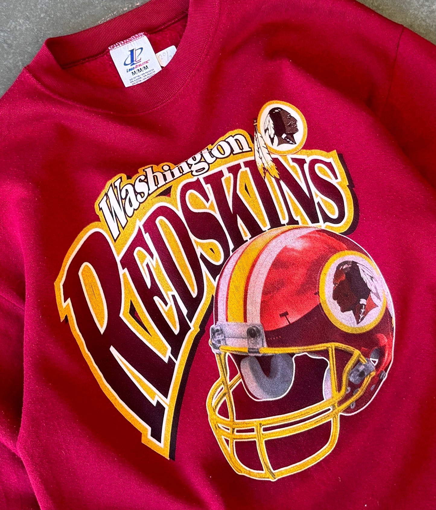 Vintage Washington Redskins Helmet Sweater (M)