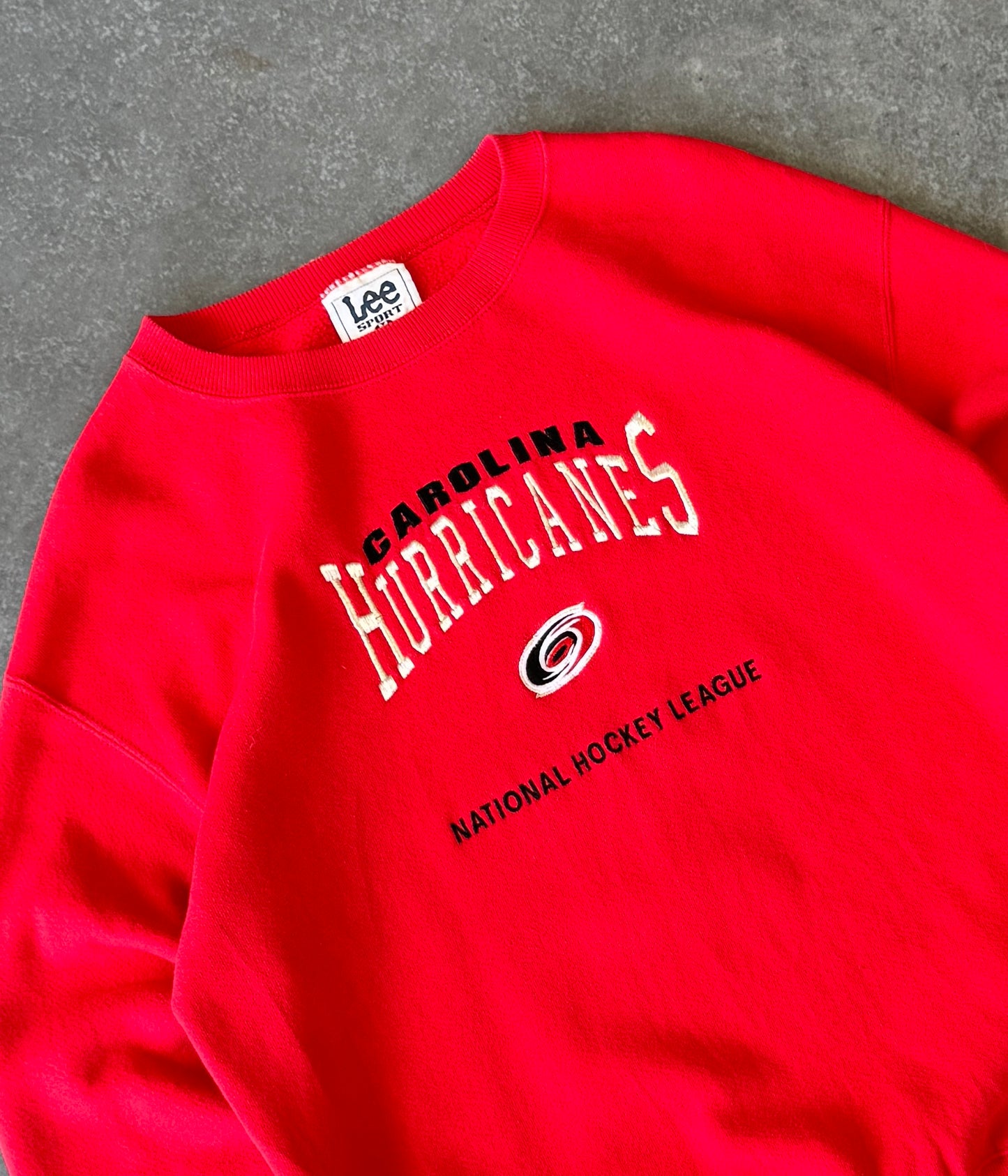 Vintage Carolina Hurricanes Embroidered Sweater (L)