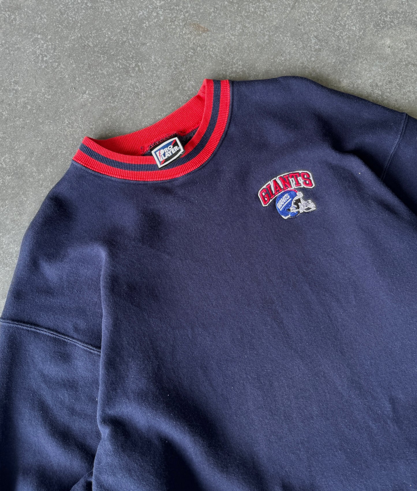 Vintage New York Giants Embroidered Sweater (XL)