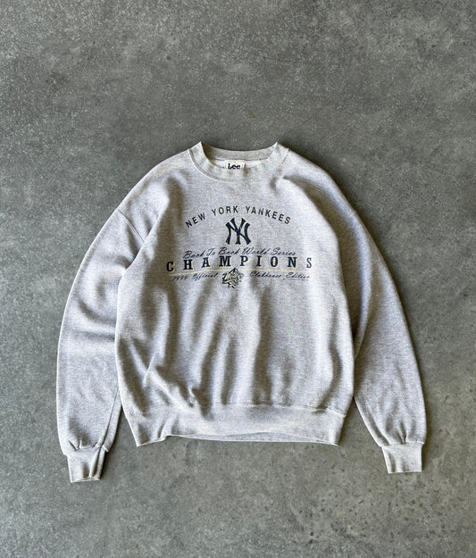 Vintage 90s New York Yankees World Series Sweater (XL)