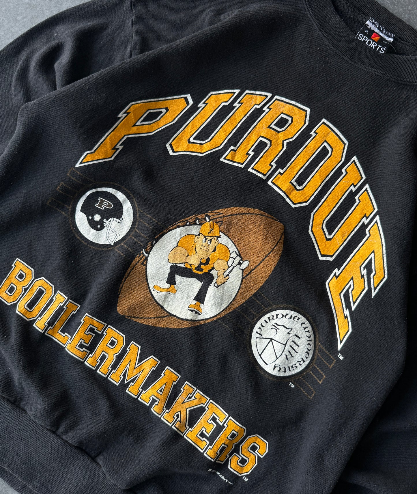 Vintage 91' Purdue Boilermakers Sweater (L)