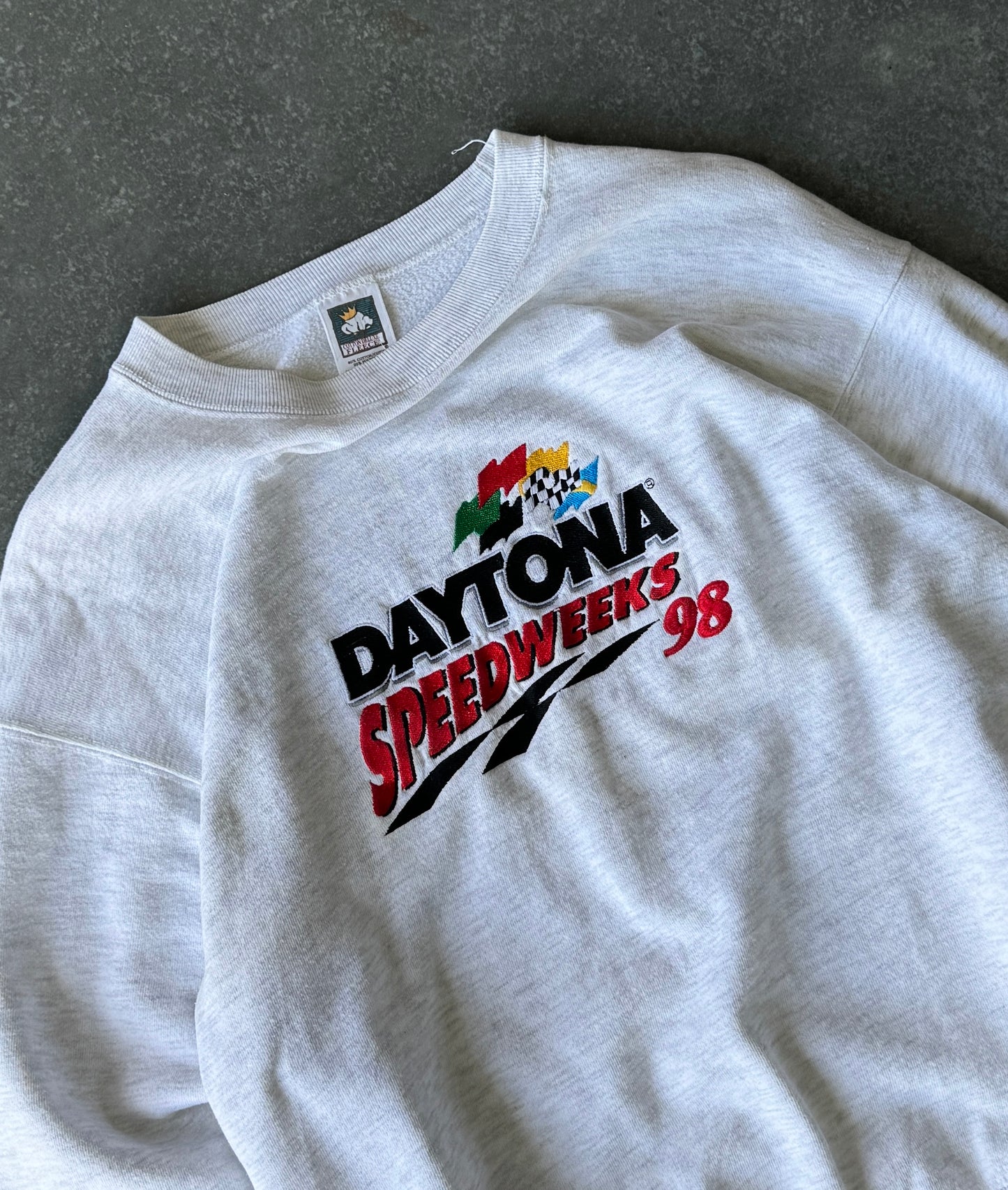 Vintage 98' Daytona Speedweeks Embroidered Sweater (XL)
