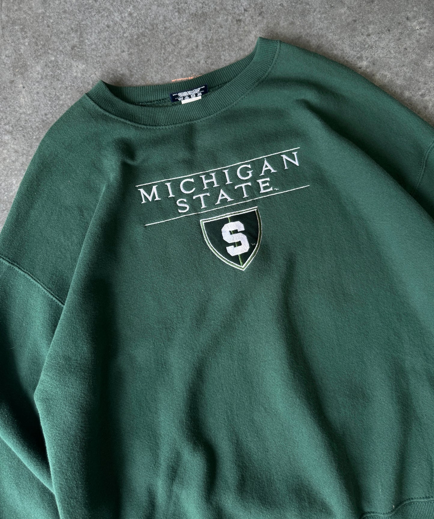 Vintage Michigan State Embroided Sweater (XL)