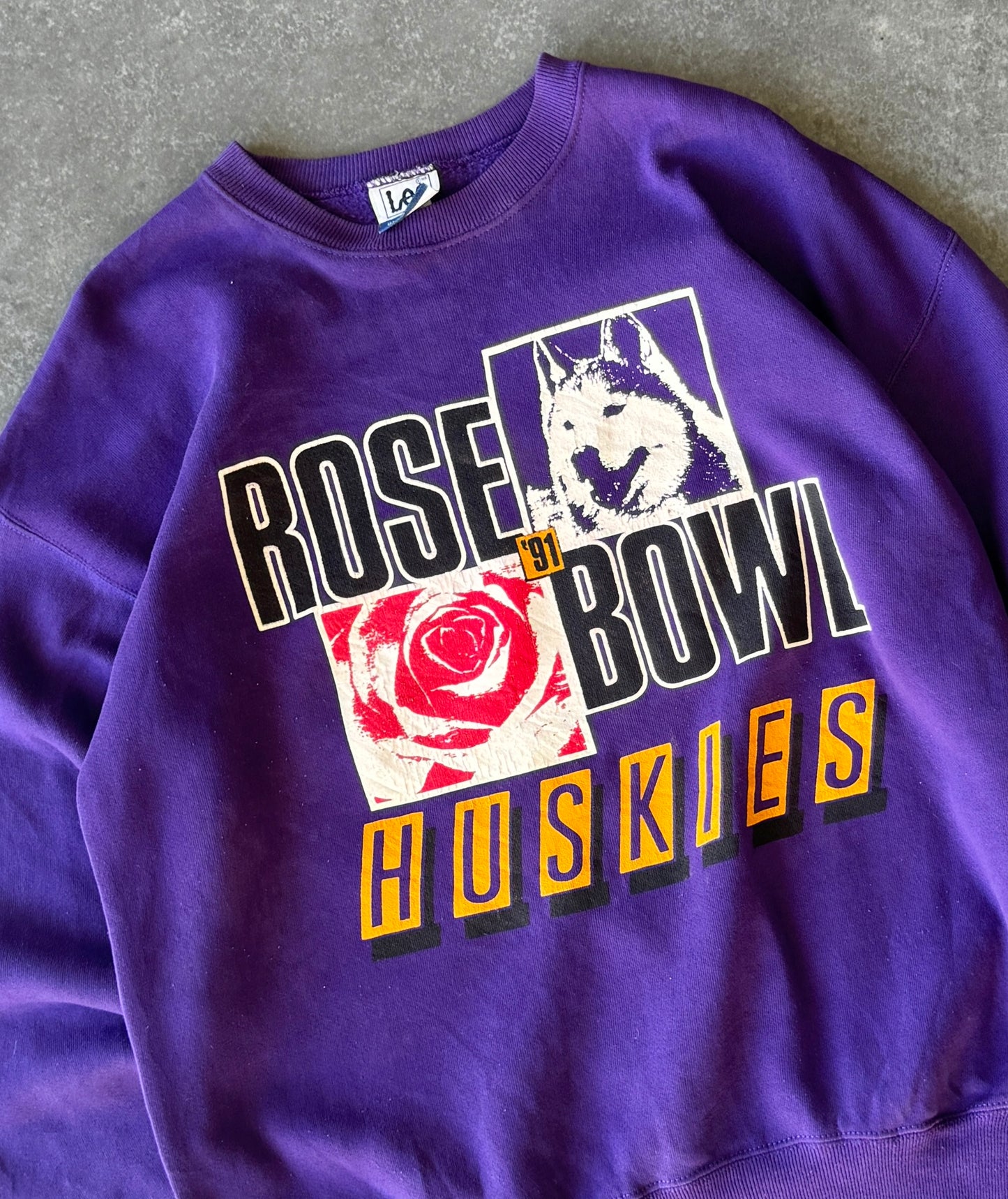 Vintage 91' Rose Bowl Huskies Sweater (L)