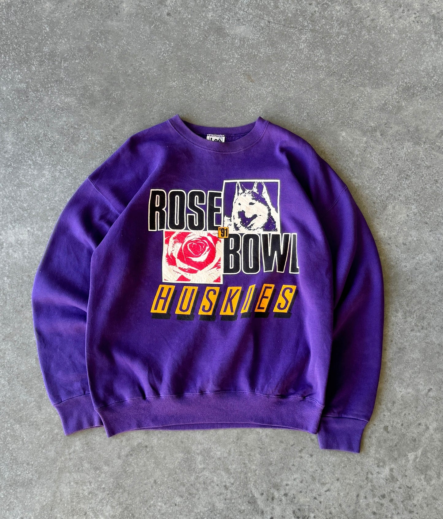 Vintage 91' Rose Bowl Huskies Sweater (L)