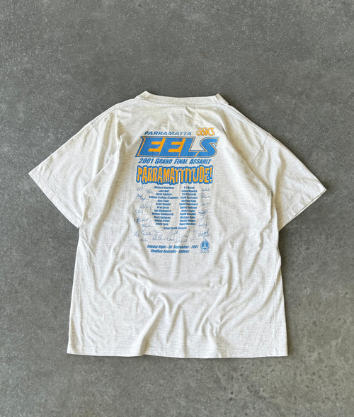 *RARE* Vintage 01' Paramatta Eels NRL Grand Final Tee (XL)