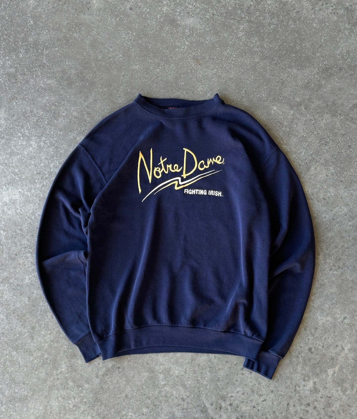 Vintage Notre Dame Embroidered Sweater (L)