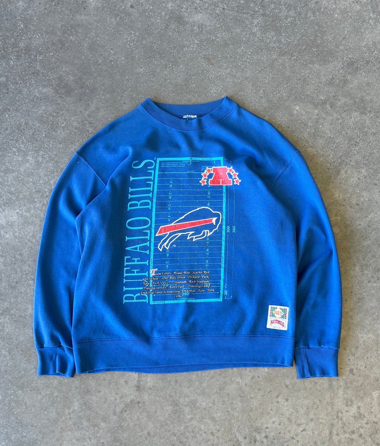 Vintage Buffalo Bills NFL Playbook Sweater (L)