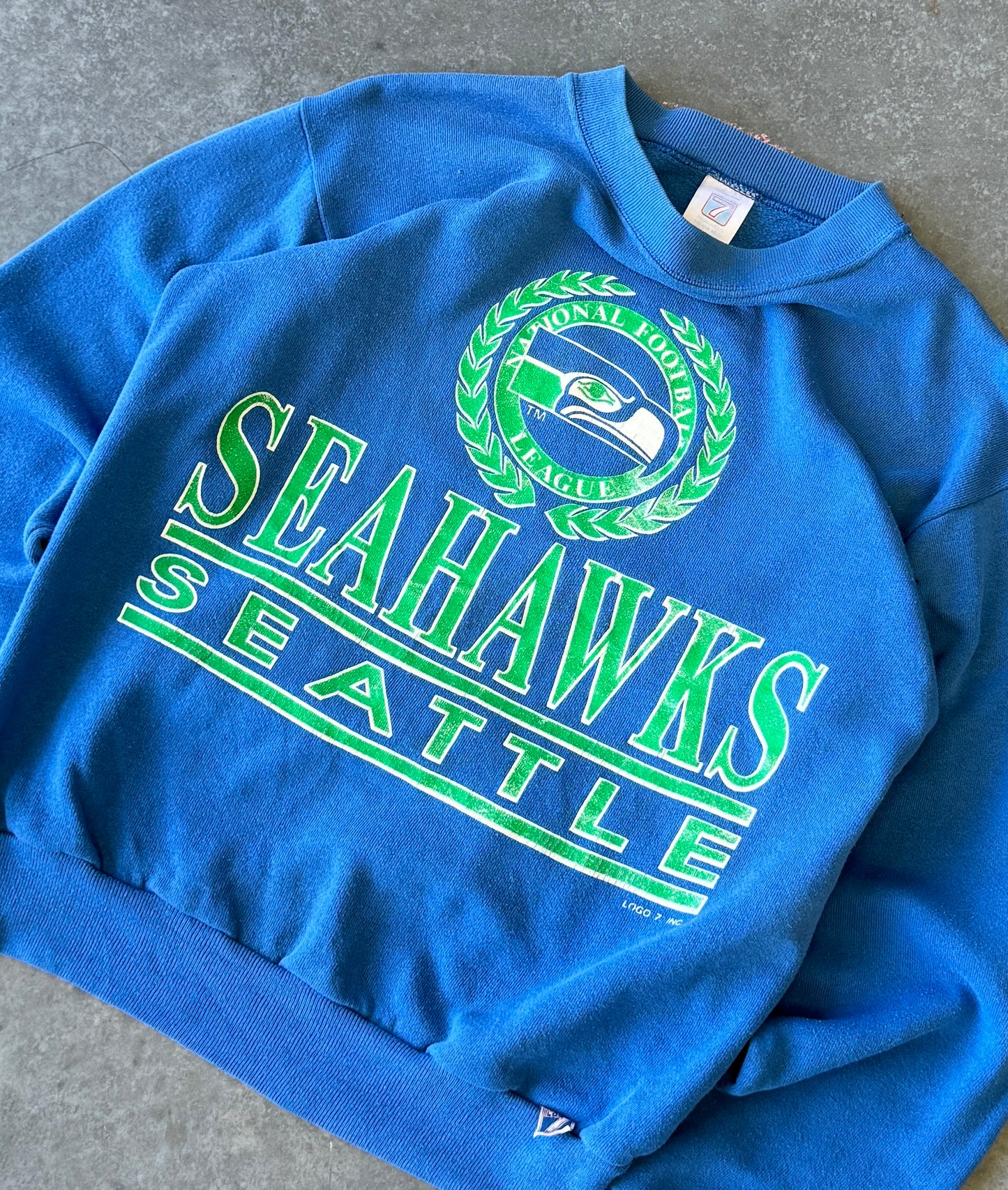 Vintage 90s Seattle Seahawks Sweater (S)