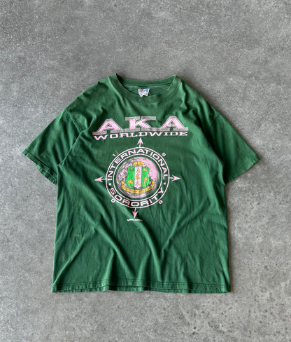 Vintage AKA Worldwide Sorority Tee (XL)