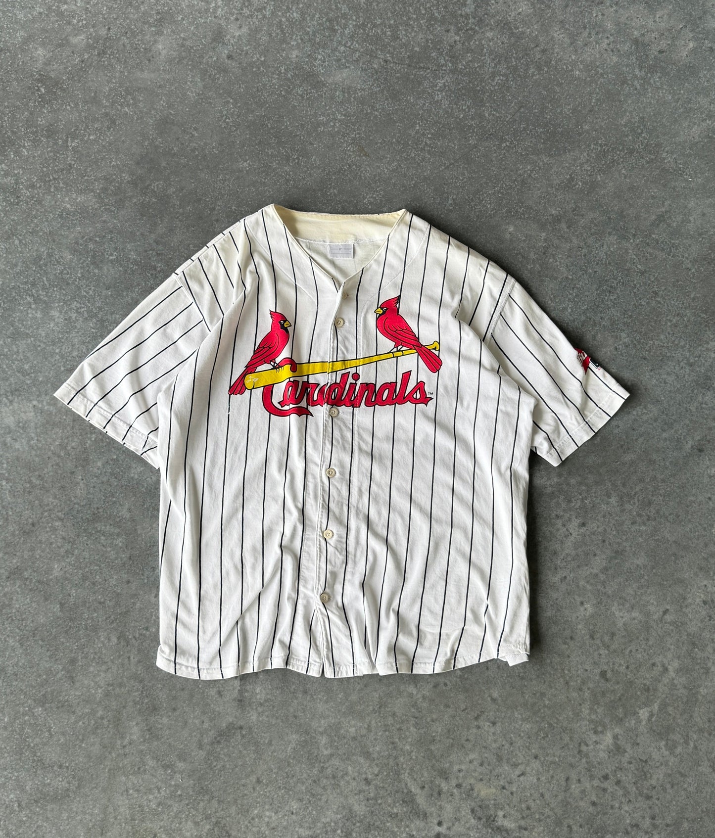 Vintage 90s Cardinals x Budweiser Baseball Shirt (L)