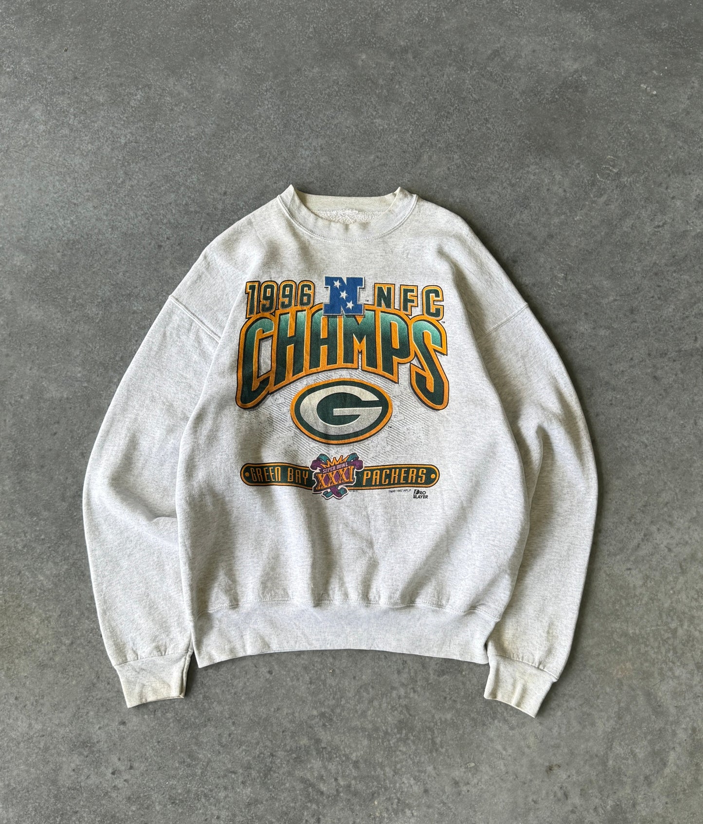 Vintage 96' Greenbay Packers Superbowl Sweater (XL)